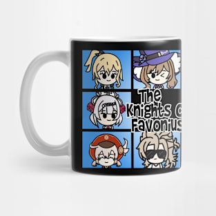 the knights of favonius | (fan-art by smoomaru) Mug